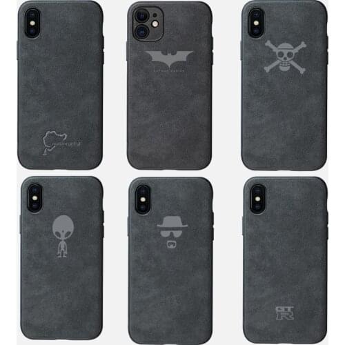 Luxury Leather Turn fur car band logo Nurburgring Case for iPhone 12 11 pro Max XS XR X 7 8 Plus SE2 12 mini Covers