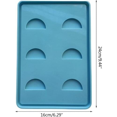 Eyelash Tray Silicone Mould Epoxy Resin Mold DIY Crafts Storage Box Making Tool
