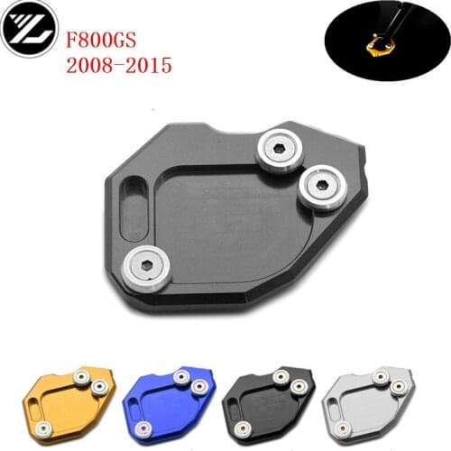Motorcycle Side Stand Kickstand Enlarge Extension Pad for BMW F800GS 2008-2015 2009 2010 2011 2012 2013 2014 2015