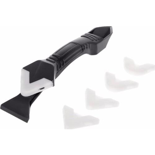 New DIY 3 In 1 Sealant Angle Scraper Silicone Trowel Grout Caulk Corner Remover Tool