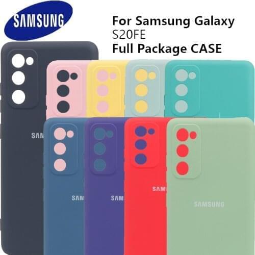 Galaxy S20FE Case For Samsung s20 Fe Silky Silicone Cover High Quality Soft-Touch Back Protective Galaxy SM G780F