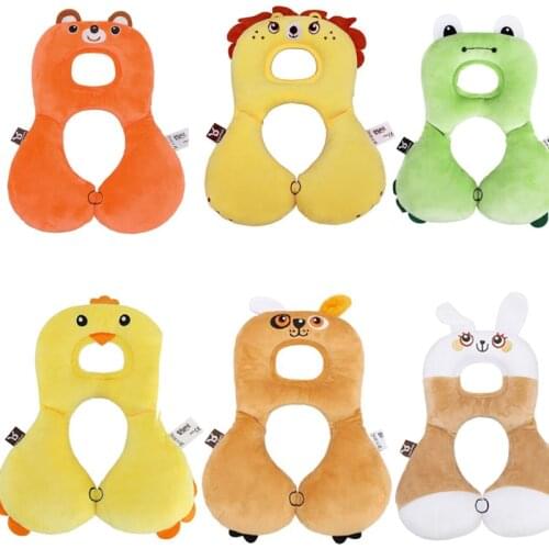Baby Shaping Pillow Infant Car Sleeping Headrest Neck Protection Infant U-shaped Pillows Newborn Cotton Travel Protect Pillow
