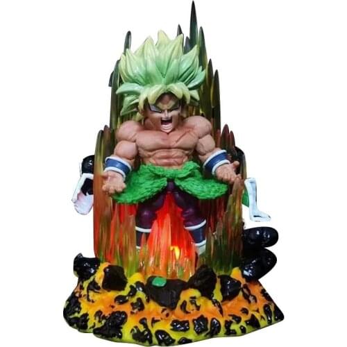 Dragon Ball Z DBZ Action Figure Anime Figurine Broli Super Saiyan SonGoku Figures 15cm PVC Modle Figma Doll Collect Gift