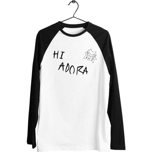 Black Trim Baseball Long Sleeve Unisex T Shirt She Ra Catra Hi Adora Printed Artwork Tee