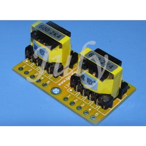 E19 Permalloy 600: 2K4 audio boost signal isolation transformer, balanced and unbalanced conversion