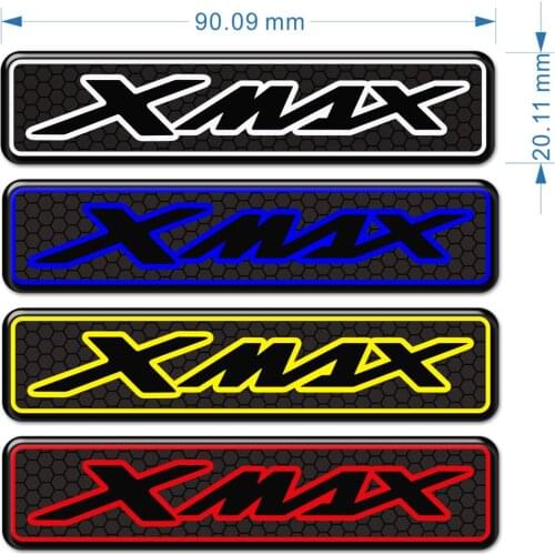 Motorcycle Stickers For Yamaha X-MAX XMAX X MAX 125 250 300 400 3D Mark Tank Decals Emblem Badge Tank Pad Protector 2019 2020