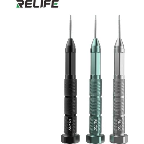 RELIFE RL-727 3D Precision Screwdriver Disassembly screw Suitable Screw Repair Hand Tool For Mobile Phones Screw Driver Bits