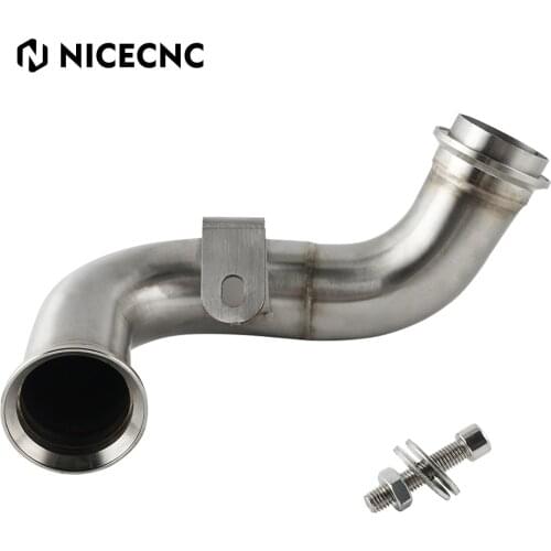 Motorcycle Exhaust Link Pipe For KTM 790 Adventure / R 2019-2021 2020 790 Adventure Decat Pipe Exhaust Catalyst Delete Pipe