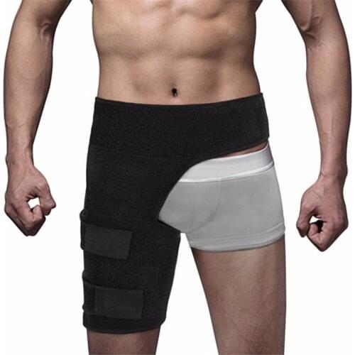 Hip Stabilizer and Groin Brace Thigh Protection Anti-muscle Straining Hip Running Weightlifting Leg Groin Belt