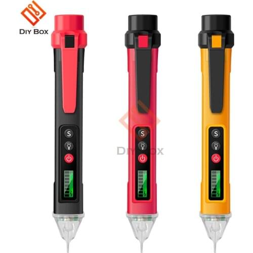 VC1010 Digital Voltage Detector Meter Intelligent Non-contact Pen Alarm AC Test Pen Sensor Tester for Electrician Tools