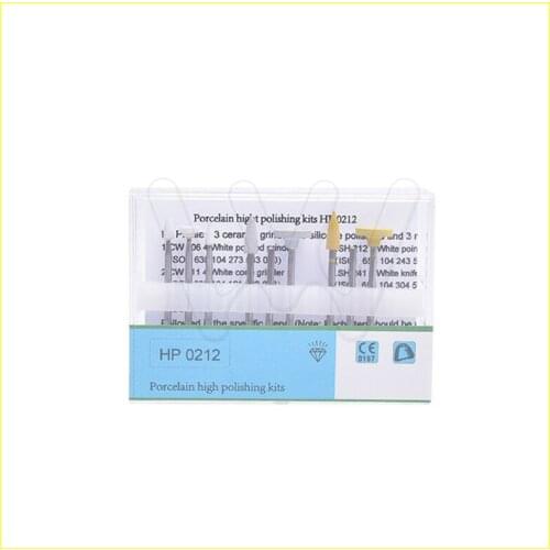 Dental Porcelain Teeth High Polishing Kits HP0212 Used For Low Speed