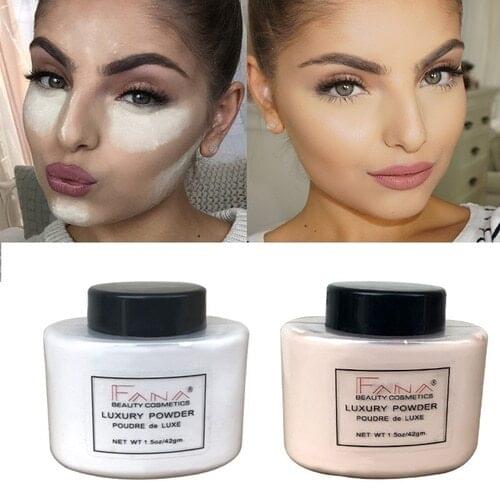 1 Pc Smooth Loose Oil Control Face Powder Makeup Concealer High Light Mineral Powder Beauty Supplies 4 Colors Available