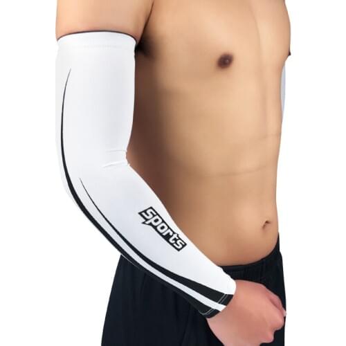 1 pcs/pair Sport Running Bike Cycling Elbow Arm Sleeves Cover Men Women Sun UV Protection Basketball Golf Comfortable breathable