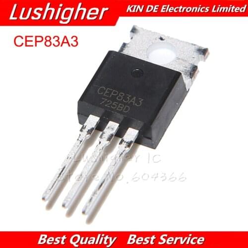5pcs CEP83A3 TO-220 CEP83A3 TO220 100A 30V MOSFET