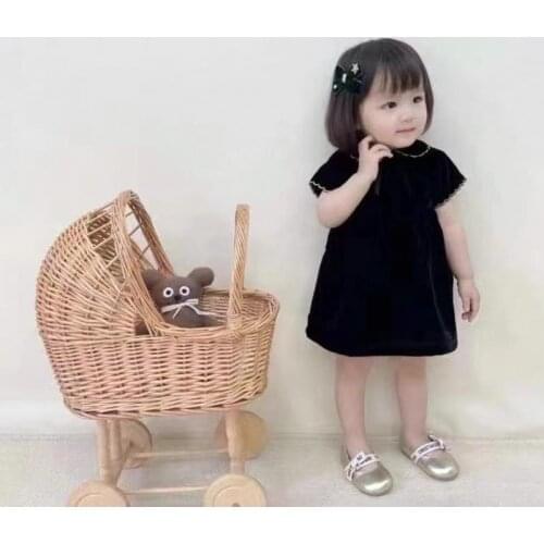 Baby Dress For Girl Clothes Toddler Birthday Party Prom Dresses Child Girls Princess Summer New Black Baptism Ramadan Vestidos