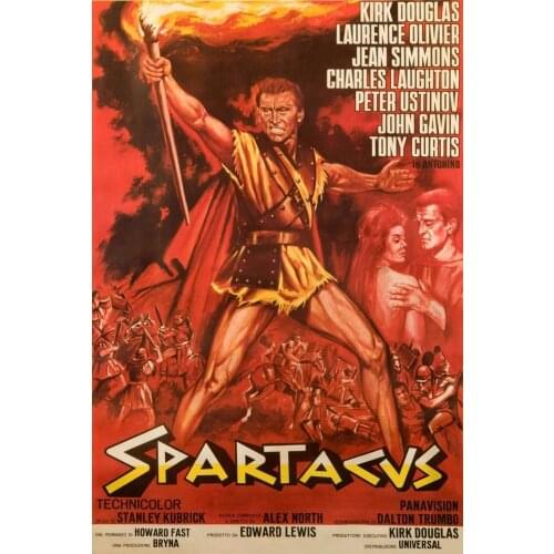Home Decor Spartacus American television series-Silk Art Poster Wall Sticker Decoration Gift