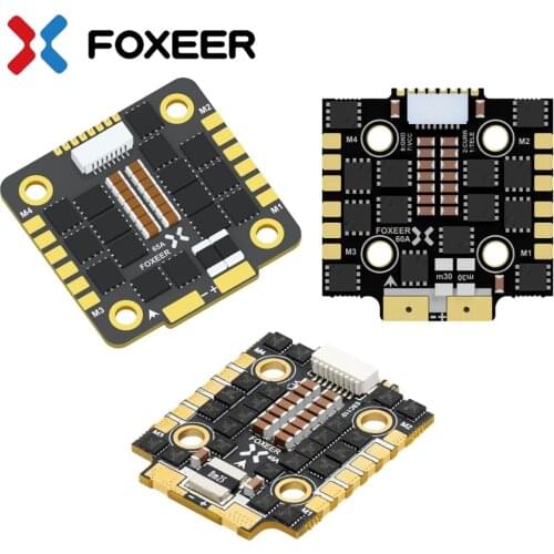 Foxeer Reaper Mini 45A 60A 65A 4in1 BLheli32 3-6S DSHOT1200 Brushless ESC For RC FPV Racing Freestyle Drones Quadcopter