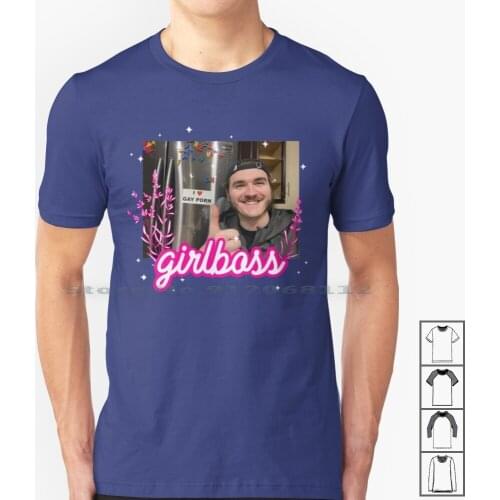 Jschlatt Girlboss T Shirt 100% Cotton Jschlatt Girlboss Spilledtapiocapudding Chuckle Sandwich Ted Nivison Charlie Slimecicle