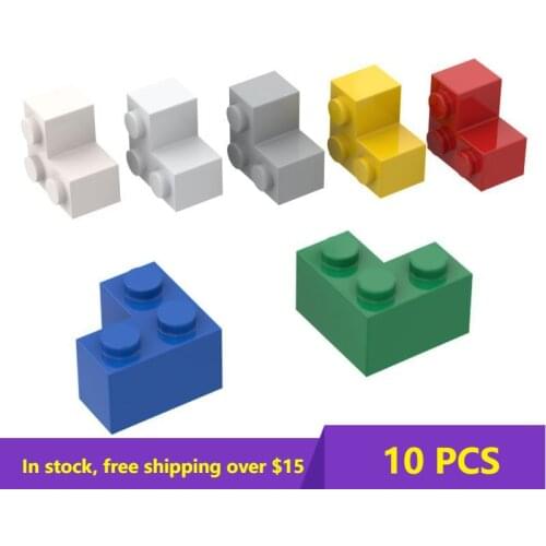 10PCS Bricks Compatible Assembles Particles 2357 2x2 corner For Building Blocks Parts DIY Educational Classic Brand gift Toys