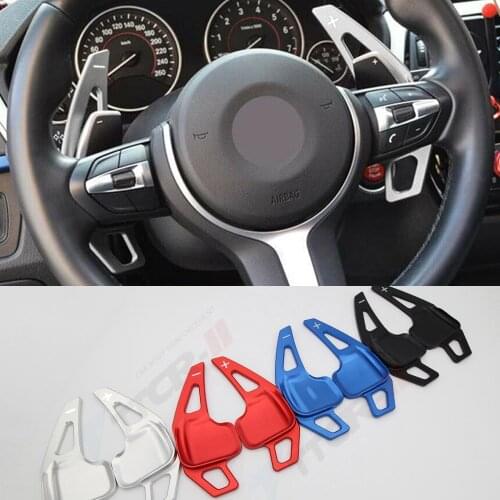 For BMW 1/2/3/4 Series GC GT F20 F21 F22 F23 F46 F30 F31 F34 F32 F33 F36 Car Steering Wheel Paddle Shift DSG Extension Stickers
