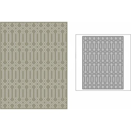 New Spotted Tube Window Background Plate Craft Embossing Mold 2021 Metal Cutting Dies for DIY Scrapbooking Album Card Making