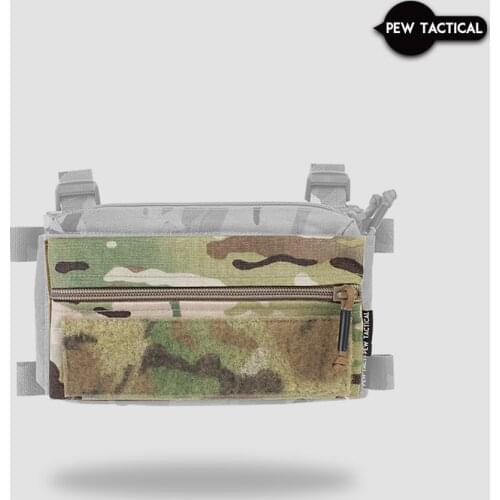 Pew Tactical V3 Half Flap Zipper Admin Pouch Long Style