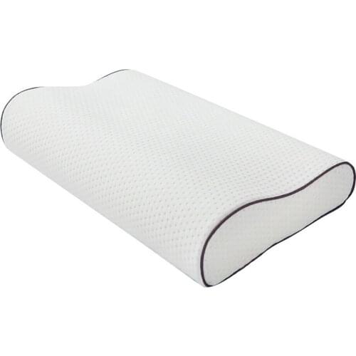 Memory Foam Bedding Pillow Neck protection Slow Rebound Memory Foam Butterfly Shaped Pillow Health Cervical Neck size in 50*30CM