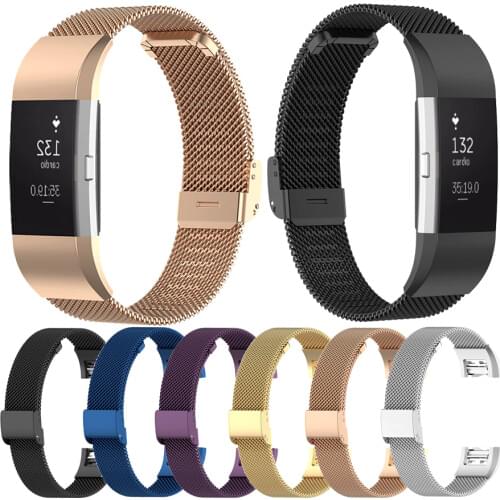 Essidi Milanese Bands For Fitbit charge 2 Smart Watch Strap Loop For Fitbit Charge 2 Bracelet Correa Replacement