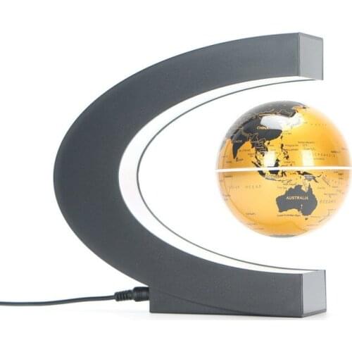 LED World Map Magnetic Levitation Floating Globe Home Electronic Antigravity Lamp Desktop Decoration Crafts Birthday Gift
