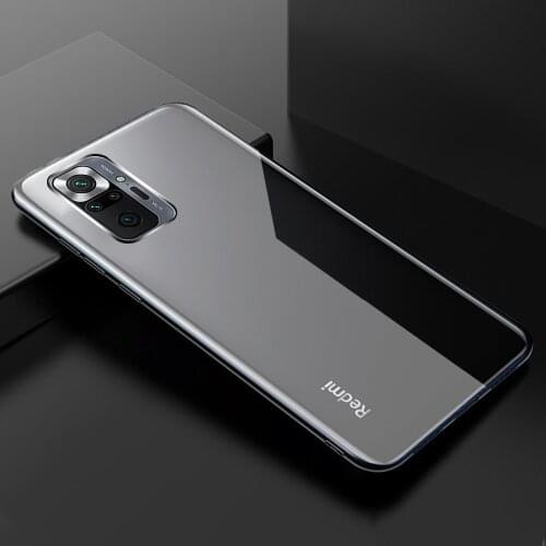 Slim Clear Phone Case For Xiaomi Redmi Note 8 2021 Note 10 Pro Max 10S Funda Case Redmi Note10 Pro Note8 Silicone Soft TPU Coque