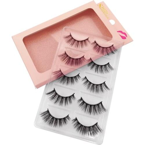 100 Pairs Mink Eyelashes Wholesale False Eyelashes Natural Mink Lashes Makeup False Lashes Wholesale Eyelash Extensions Kit