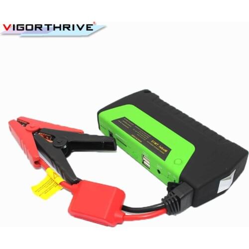 12V Battery Charger Portable Mini Car Jump Starter auto Booster Power Bank For gesoline Car