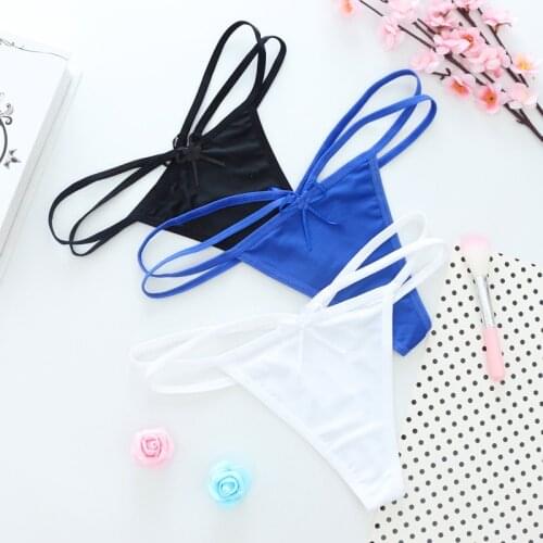 Women Sexy Calcinha Lingerie solid Panties G String Thongs Underwear Briefs Knickers Underpants Ropa Bragas Tangas 8010