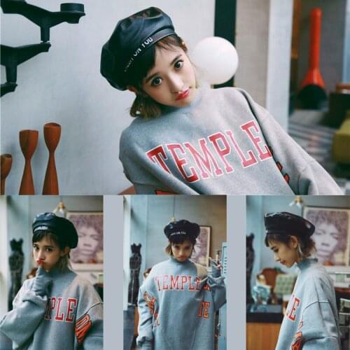 Womens Beret Elegant Harajuku Solid Plain Flat Top Berets Hats French Style Cap With Bowknot New Fashion Retro wool beret