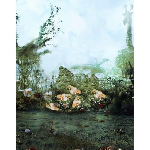 Tree Flowers Photography Backdrops Photo Props Studio Background 5x7ft