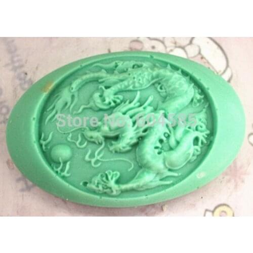 C189 soap mold/handmade soap mold/silicone mold/soap die/silica gel soap die auspicious dragon