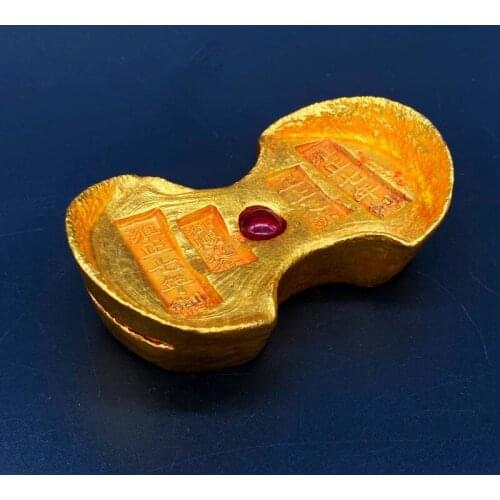 Chinese Exquisite Antique Coins Gold Ingot Souvenir Home Decoration Gifts 10