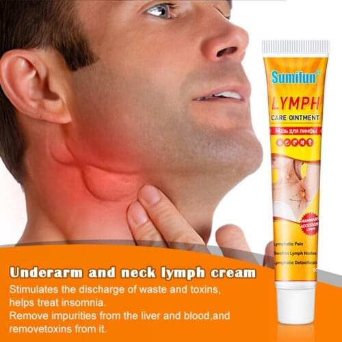 Lymphatic Detox Ointment Anti-Puffiness Herbal Lymph Cream Medical Plaster Body Relaxation Health Care Health99