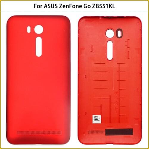 New ZB551KL Rear Housing Case For ASUS ZenFone Go ZB551KL Plastic Battery Cover Back Door Rear Cover Replacement