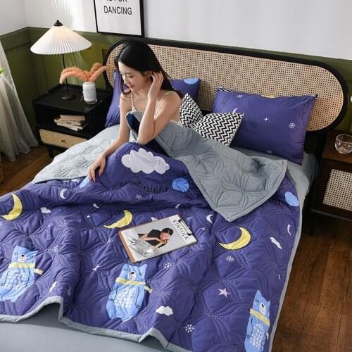 New Summer Washed Quilt Air-conditioning Soft Thin Blanket For Newborn Towel Muslin Sofa Blanket Breastfeeding Cover