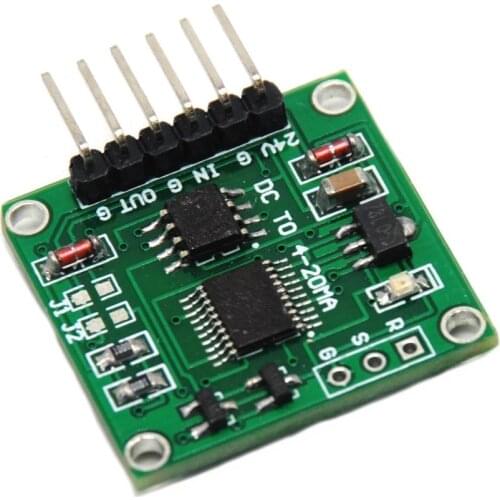 New Voltage to Current Linear Conversion Transmitter Module 0-5V to 4-20mA