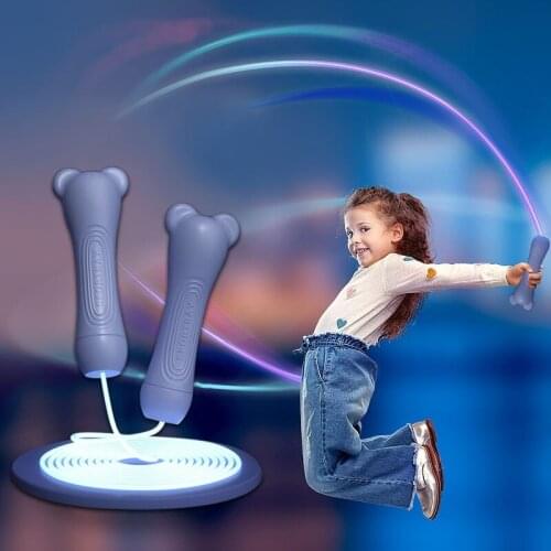 Outdoor Fitness Skipping Rope Lightweight Portable Kids Glowing Jumping String Rope Children Sports Exercise Lose Weight Toys