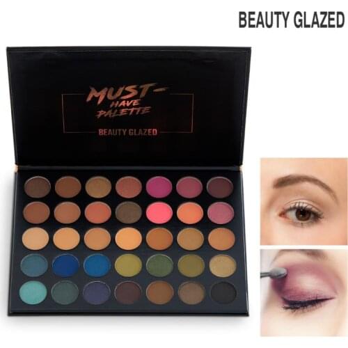Profissional 35 Colors Matte Eyeshadow Long Lasting Eye Shadow Palette Cosmetic Tool Various Styles Of Eye Makeup TSLM1