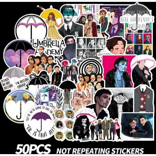10/50pcs The Umbrella Academy stickers For Kids DIY Laptop Car Motorcycle Bicycle Guitar Sticker Classic Toy