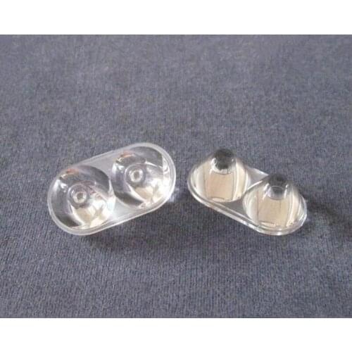 VCXD-35.5 High quality LED Lens, Headlight lens, Size: 35.5X19X10.75mm, Suitable for: CREE XML, 16 degree, Clean surface, PMMA