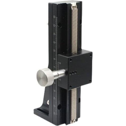 X Axis 40mm Long-range Dovetail Trimming Slide Dovetail Slide Table Sliding stage Manual Displacement Platform