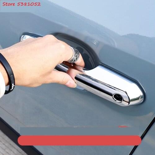 External Handle Protector For Toyota RAV4 RAV-4 2019 2020 Decorative Sequins Anti-scratch Anti-scratch Modification