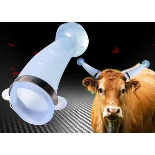 Cow Topproof Silicone Horn Protector Burdock Corner 4.7cm In Height And 167mm In Height Rugged And Easy To Install 2 Pcs