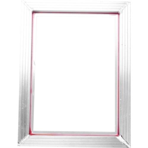 A3 Screen Printing Aluminum Frame 31X41Cm with White 43T Silk Print Polyester Mesh for High-Precision Printed Circuit Boards