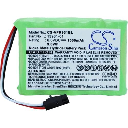 Cameron Sino For VeriFone Ruby Console Payment Terminal Battery Ni-MH High Capacity